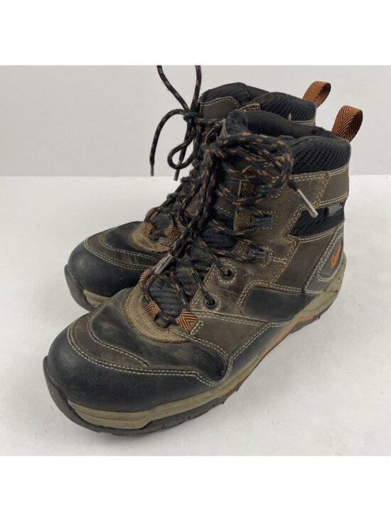 Danner Field Ranger 6”Boots Men’s 8 Waterproof Composite Toe Work Brown main image 7